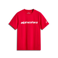 Maglia Alpinestars Wordmark 2.0 Csf Linear Rosso