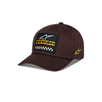 Gorra Alpinestars Matrix Snapback marron