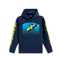 Sudadera con Capucha Alpinestars Obsessed azul