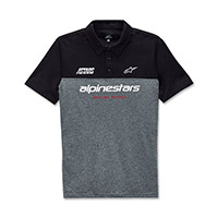 Alpinestars Paddock Polo Noir Anthracite