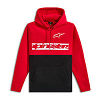 Sudadera con Capucha Alpinestars Parallel Roja