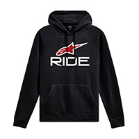 Alpinestars Ride Hoodie V3 noir blanc rouge