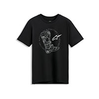 T Shirt Alpinestars Tech Boot Ss Csf Nero