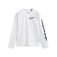 Camiseta Alpinestars Trackside CSF LS blanco