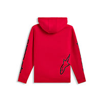 Alpinestars Triple Hoodie rouge - img 2