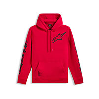 Alpinestars Triple Hoodie rouge