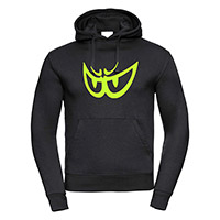 Berik Fc Eye Hoodie Black Yellow Fluo