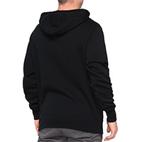 Sudadera con capucha 100% Essential negro - 2