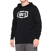 100% Essential Hoodie schwarz