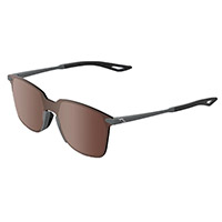 Gafas de sol 100% Legere Square Soft Tact Cool gris