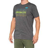 100% Silva T Shirt charcoal heather