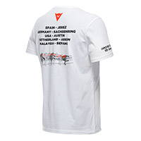 Dainese Racing T Shirt White