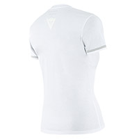 T Shirt Donna Dainese Paddock Bianco Donna