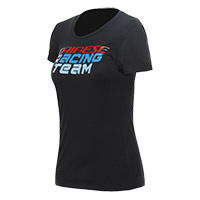 T Shirt Donna Dainese Racing Nero Donna