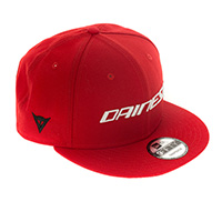Dainese 9fifty Wool Snapback Cap Rosso