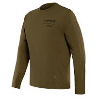 T Shirt Dainese Adventure Ls Olive