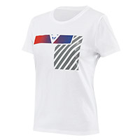 T Shirt Donna Dainese Illusion Bianco Donna