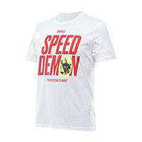 Dainese Knee Down T-shirt Blanc