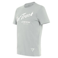 T Shirt Dainese Paddock Track Grigio