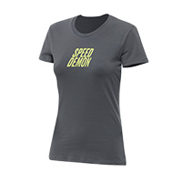 Camiseta Dainese Speed ​​Demon Veloce Mujer gris