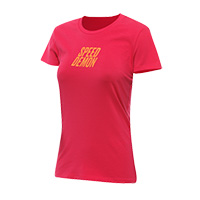 Camiseta Dainese Speed ​​Demon Veloce Mujer rojo