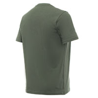 Dainese T Shirt Stripes Climbing Ivy Red Fluo