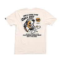 Camiseta Fasthouse Call Us SS natural - 2
