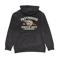 Felpa Fasthouse Ignite Hooded Pullover Nero - img 2