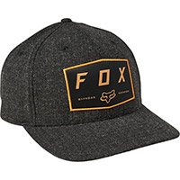 Fox Badge Flexfit Hat Nero