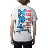 Fox Barb Wire Ss Premium Tee Optic White