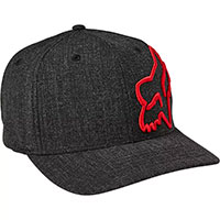 Cappellino Fox Clouded Flexfit 2.0 Nero Rosso