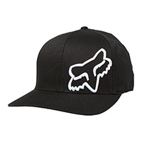 Fox Flex 45 Flexfit Hat Black White