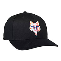 Cappellino Fox Ryvr Flexfit nero