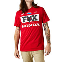 Camiseta Fox Honda SS Premium rojo fuego