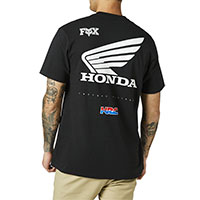 T-shirt Fox Honda Wing Ss Premium Noir