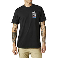 Camiseta Fox Honda Wing SS Premium negra