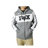 Fox Honda Zip Fleece Heather graphite