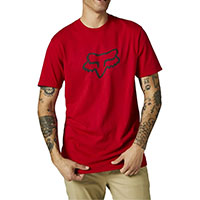 T-shirt Fox Legacy Fox Head Ss Flame Rouge