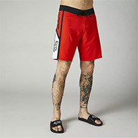 Fox Boardshort Dvide Pantalón corto rojo