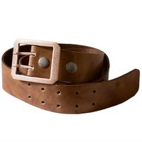 Cinturón Helstons Double D beige