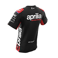 T-shirt Ixon TS1 Aprilia 22 noir rouge - 2