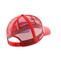 Cappellino Ixon Cap2 Lcr 23 Bianco Rosso