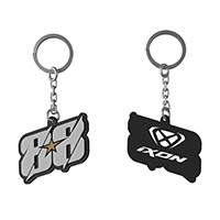 Ixon Pc3 Oliv 23 Keychain Black White