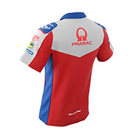 Polo PO1 Pramac 22 rojo azul blanco