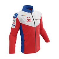 SF1 Pramac 22 Softshell negro rojo