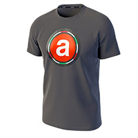 Camiseta Ixon TS2 Aprilia 23 gris