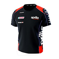Ixon T-shirt Bimbo Tsk Aprilia 23 Nero Rosso Bimbo