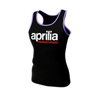 Ixon Ts2 Aprilia 24 Lady Sleeveless Black