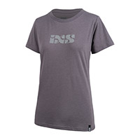 T Shirt Dama IXS Brand Organic 2.0 violeta