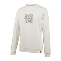 Felpa Ixs Brand Organic 2.0 Bianco